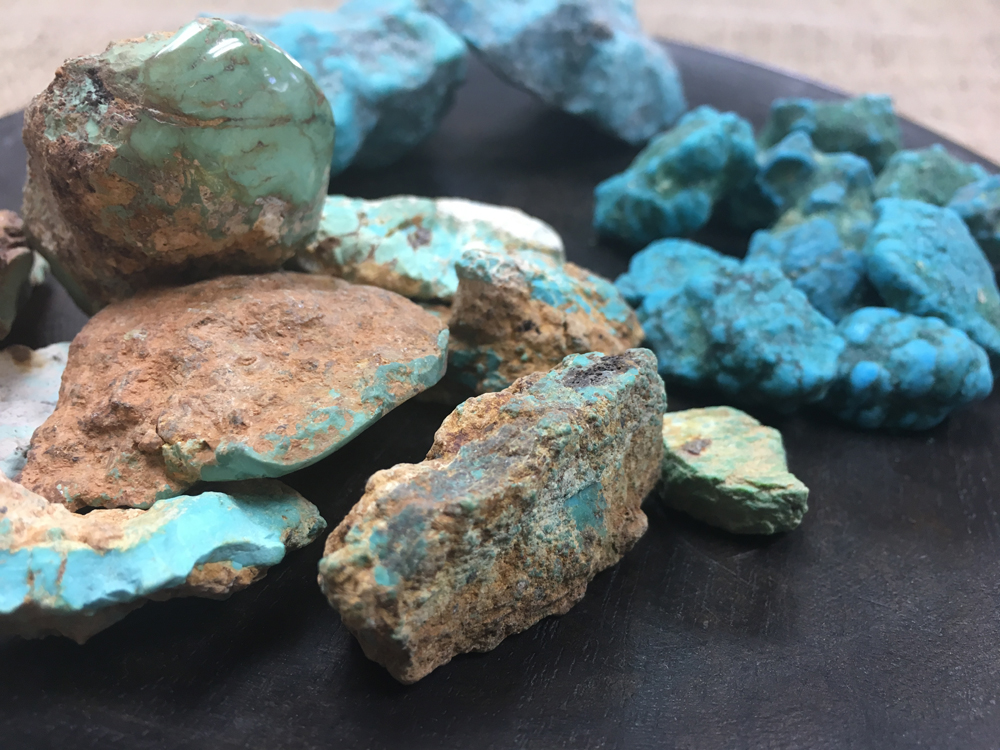Various Turquoise - Stabilized, Polished, Uncut and Cut