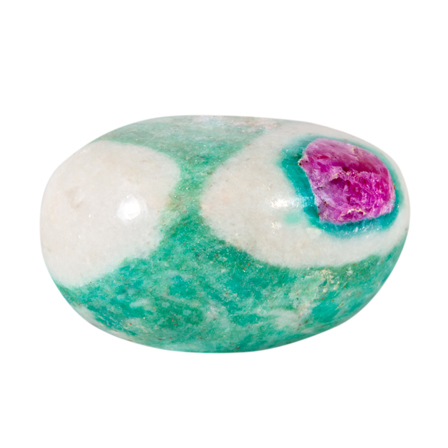 Ruby in Fuchsite Polished Pebble